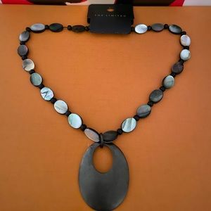 Bohemian iridescent necklace